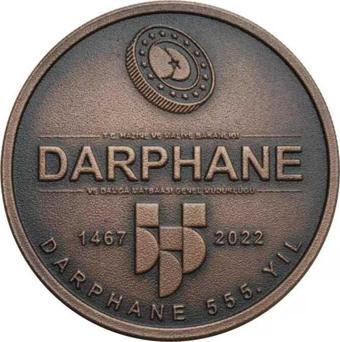 Darphane 555.Yıl 23,33 gr Bronz Sikke Coin