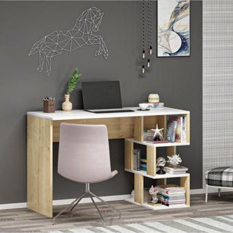 DemonteHome Dardanosdh Çalişma Masasi Beyaz Meşe