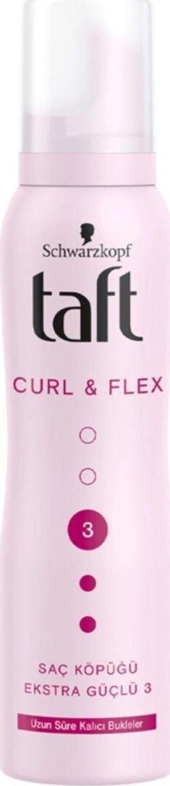 Taft Saç Köpüğü Curl & Flex 150 ml
