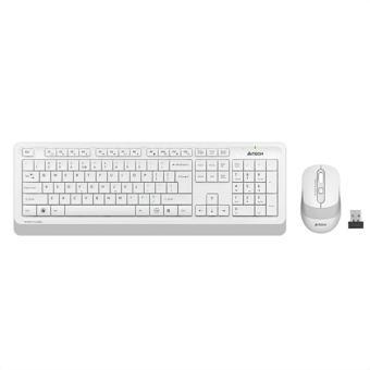 A4 Tech Fg1010 Beyaz Fstyler Türkçe Q 2,4ghz  Kablosuz Klavye Mouse Set
