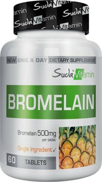 Suda Vitamin Bromelain 60 Tablet ( 500 Mg Bromelain Per Tablet )