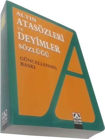 Atasözleri ve Deyimler Sözlüğü Tdk Uyumlu Karton Kapak İlk Orta Okul 381 Sayfa 1 Adet Altın Sözlük Atasözleri Deyimler