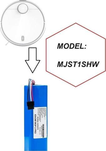 Lin Grup Xiaomi Mi Robot Mop 2 Pro Model Mjst1Shw  Uyumlu Batarya Pil Yedek