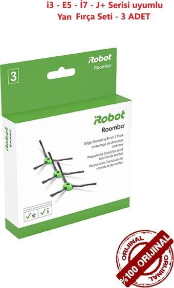 İrobot Roomba I3 - E5 - I7 - J7 Orijinal Yan Fırça 3 Adet