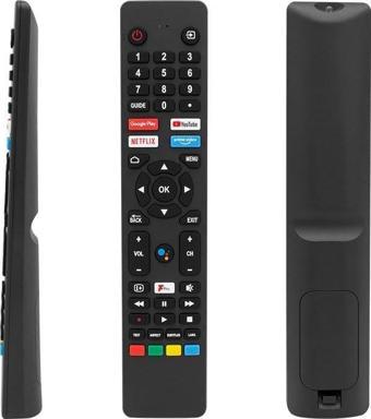 Jvc RM-C3250 Netflıx-Prıme Vıdeo-Google Play-Youtube Tuşlu Lcd-Led Tv Kumandası