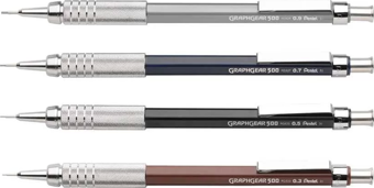 Pentel Graphgear 500 Teknik Çizim Versatil Kalem 0,3