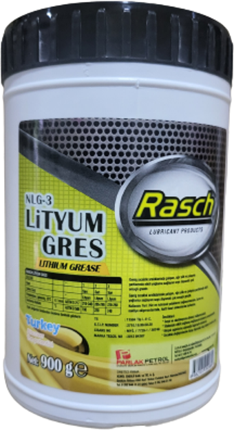 RASCH LİTYUM GRES NLG-3 900 GR