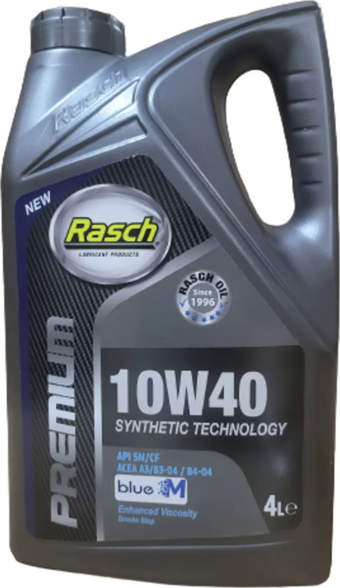 RASCH PREMIUM 10W40 SN BLUE *M (MAVİ) 4 LT