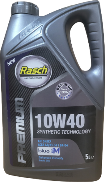 RASCH PREMIUM 10W40 SN BLUE *M (MAVİ) 5 LT