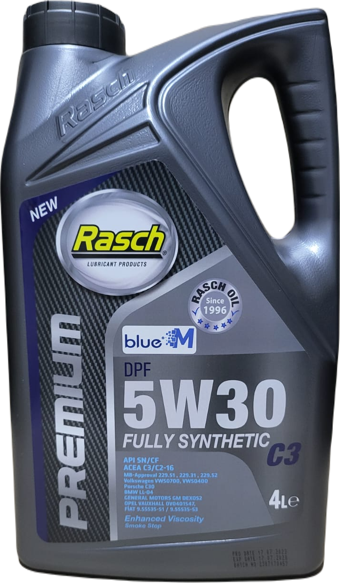 RASCH PREMIUM 5W-30 C3 DPF BLUE-M 4 LT