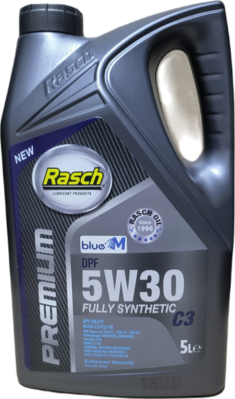 RASCH PREMIUM 5W-30 C3 DPF BLUE-M 5 LT