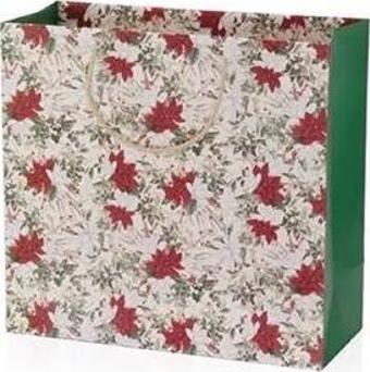 Gıpta Christmas Floral B5 Karton Çanta BG65030