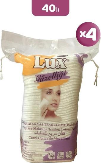 Lux Disk Kare Makyaj Pamuğu 40' lı x 4
