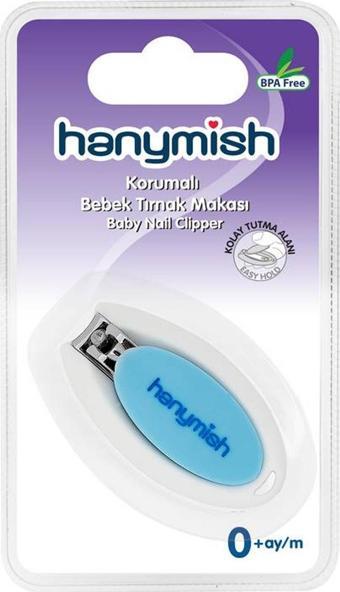 Hanymish 900 Korumalı Bebek Tırnak Makası Mavi