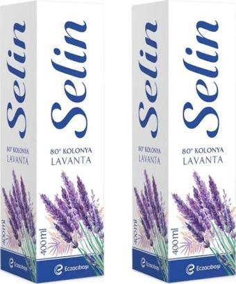 Selin Lavanta Kolonya Pet 400 ml 2 ADET