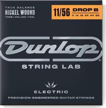 Jim Dunlop DEN1156DB EG-NKL Drop B Elektro Gitar Teli (11/56)