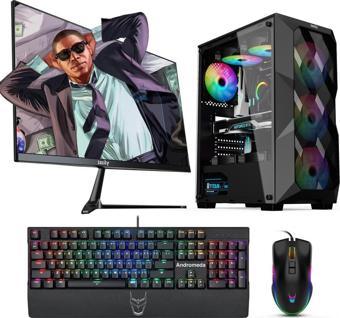 İzoly Sylph X Ryzen 4600G 8GB 512GB M.2 NVMe 24" Oyuncu Masaüstü Bilgisayarı