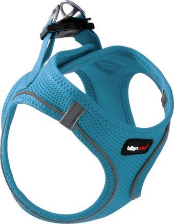 Leon Pet Air Mesh Mavi Göğüs Tasması XLarge