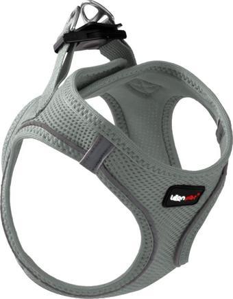 Leon Pet Air Mesh Mint Göğüs Tasması Gri XLarge