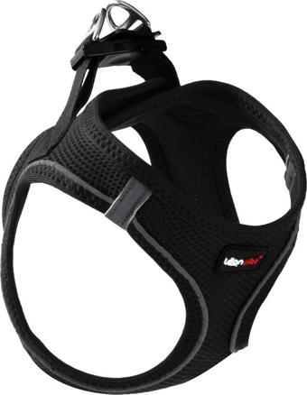 Leon Pet Air Mesh Siyah Göğüs Tasması XLarge