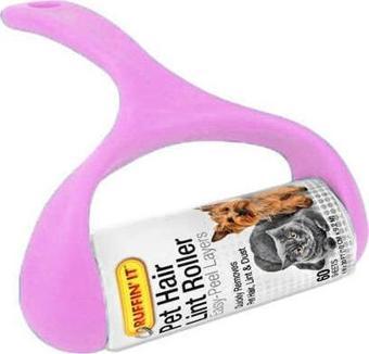 Pets Buffin Pet Geniş Yüzeyli Tüy Toplama Rulosu Pembe 60 Yaprak