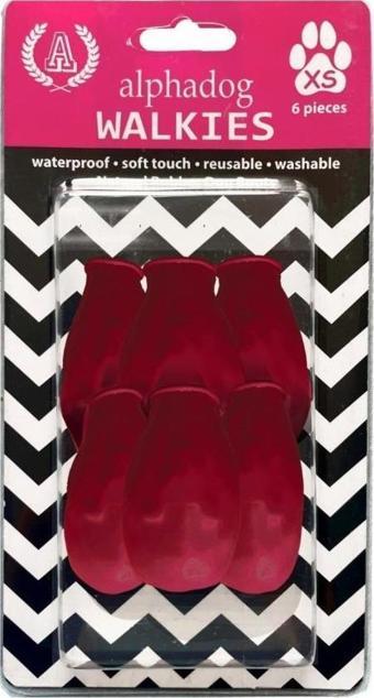 Alphadog Walkies Galoş Patik Bordo Small