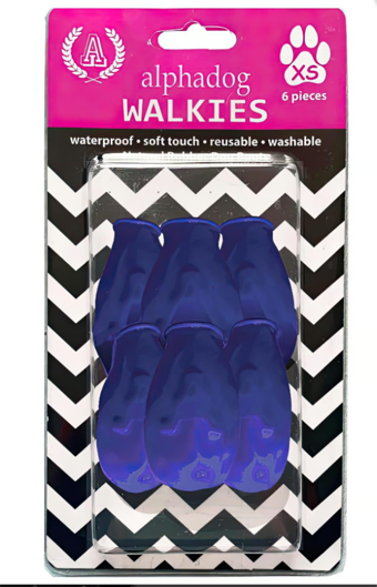 Alphadog Walkies Galoş Patik Mavi XSmall