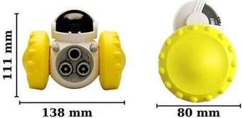 LeonPet Interaktif Ödül Dağıtım Robotu Sarı 13.8X8 Cm