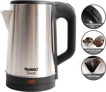 Queen Qk-11 Sage Çelik Kettle 1,8 Lt