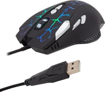Ayt Hello HL-4719 Kablolu Oyuncu Gaming Mouse 8 Tuşlu 3600 DPI Rgb Led Işıklı Scroll Tuşlu