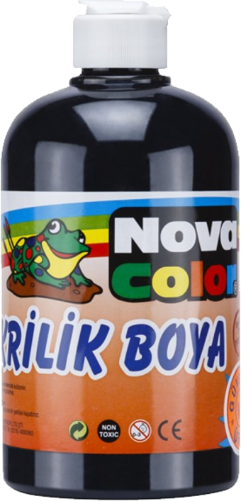 Nova Color Nc-386 Akrilik Boya Siyah 500 Gr.