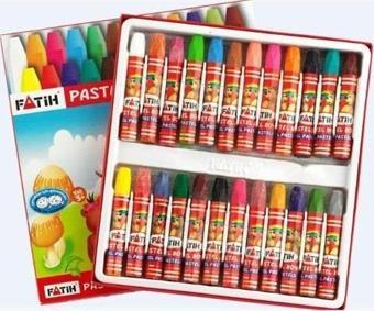 Fatih Pastel Boya 24 Renk King Size Kutulu FA50340PB24RKS