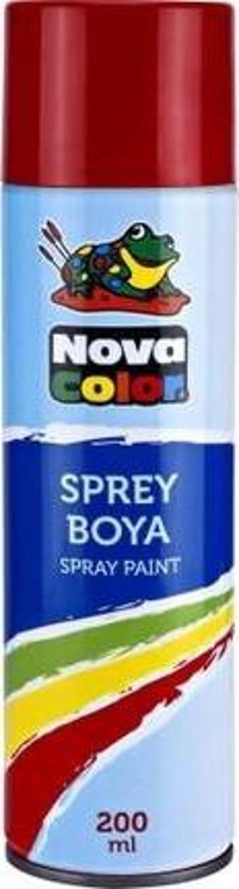 Nova Color Nc-801 Sprey Boya Kırmızı