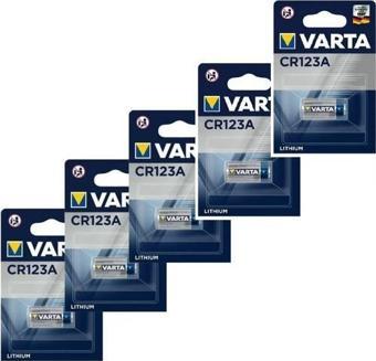 Varta 6205 CR123A 3V Lityum Pil 5'li