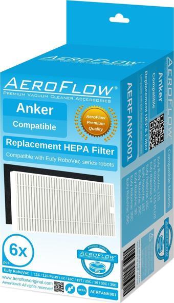 Aeroflow Orijinal Anker Eufy Robovac 11S - 35C Filtre Seti 6 Adet - T2905031