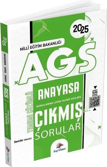 Dizgi 2025 MEB AGS Anayasa Çıkmış Sorular Konularına Göre - Devrim Toklucu Dizgi Kitap - Dizgi Kitap Yayınları