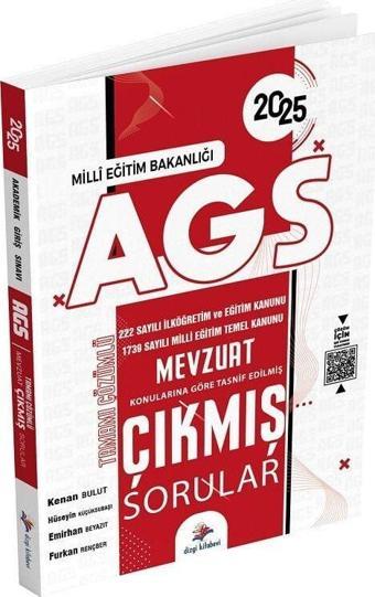 Dizgi 2025 MEB AGS Mevzuat Bilgisi Çıkmış Sorular Konularına Göre Dizgi Kitap - Dizgi Kitap Yayınları