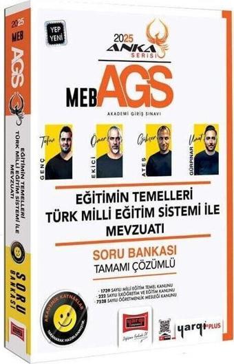 Yargı 2025 MEB-AGS Eğitimin Temelleri ve Türk Milli Eğitim Sistemi ile Mevzuatı Soru Bankası Çözümlü Anka Serisi - Yargı Yayınları