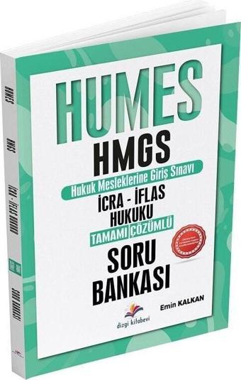 Dizgi Kitap HUMES HMGS İcra İflas Hukuku Soru Bankası Çözümlü - Emin Kalkan Dizgi Kitap - Dizgi Kitap Yayınları