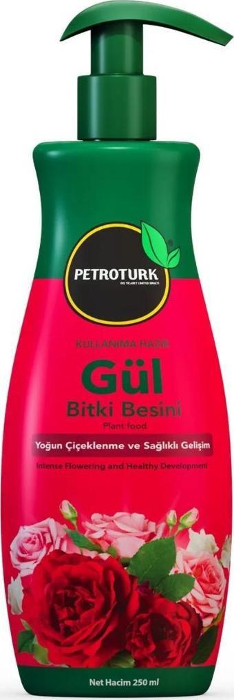 Petroturk Gül Sıvı Bitki Besini Kullanıma Hazır