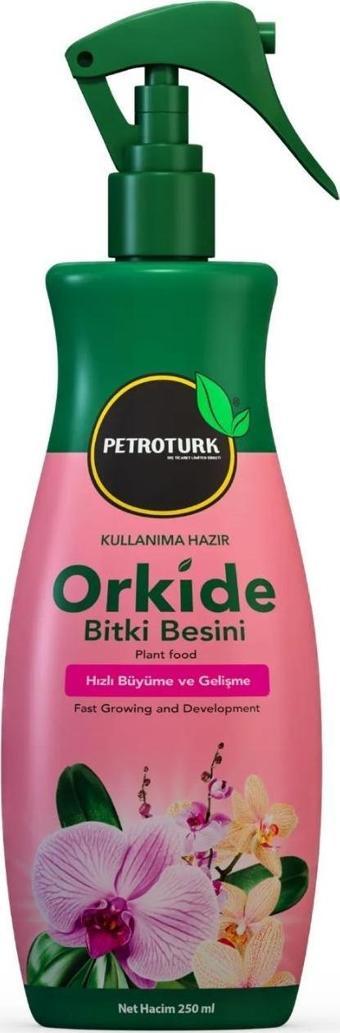 Petroturk Orkideleriniz Daha Canlı Ve Sağlıklı - Orkide Sıvı Bitki Besini Kullanıma Hazır