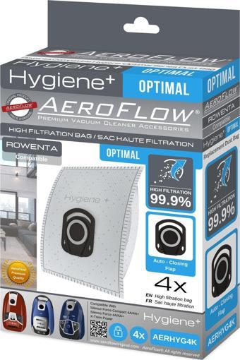 AeroFlow Rowenta Hygiene Ro6383oa / 410 Sılence Force Cleaner Compact 4aaaa Toz Torbası