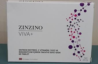 Zinzino Viva+ Doğal Noottropik Safran Gıda Takviyesi