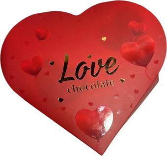 Sevgililer Günü Kalp Kutulu Spesiyal Çikolata Love Chocolate