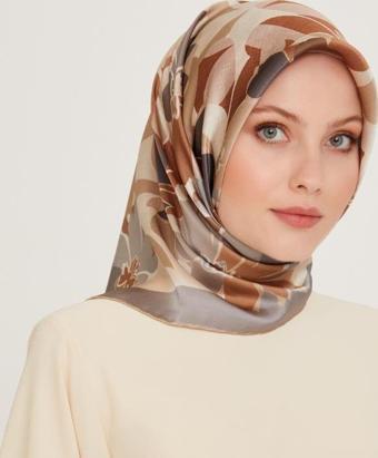 Armine E24KA9238D0252 Dj Saf İpek Eşarp 9238D (T)