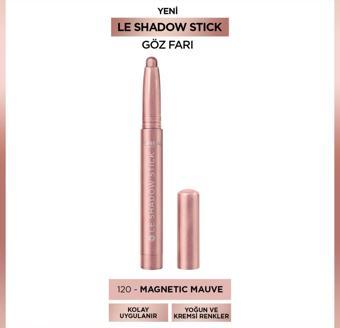 L'Oréal Paris Le Shadow Stick Göz Farı - 120 Magnetic Mauve