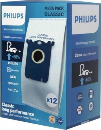 Aeroflow Philips Fc 9192 Performer Pro Süpürge Ithal Toz Torbası 12 Adet