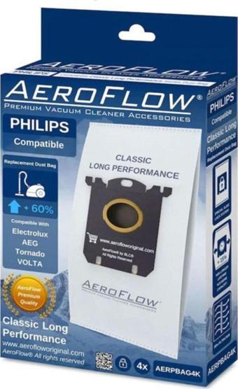 AeroFlow Philips FC 8371 Performer Compact S-Bag Uyumlu Toz Torbası