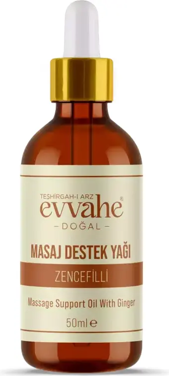 Zencefil Yağlı Masaj Destek Yağı 50ml e