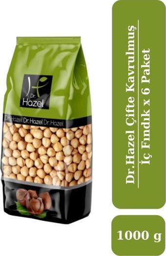 Drhazel Çifte Kavrulmuş Iç Fındık 1000 G x 6 Paket